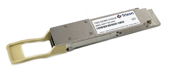 kaufen OM4 Glasfaser OSFP 800G Transceiver SR8 mit doppeltem MPO-12 MPO-Anschluss TOS-OGM1-85DCR on-line-Fertigung