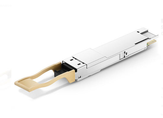Geschwindigkeit Datenübertragung 425Gbps 4x 106,25Gbps 400G-Transceiver mit QSFP-DD MSA HW Rev 5.1 Typ 2 Gehäuse für den Temperaturbereich 0C-70C