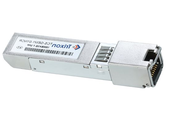 RJ-45 10gbe Kupfertransceiver SFP 1.25Gbps 10M 100M 1000M TCS-GEM1-01NCR