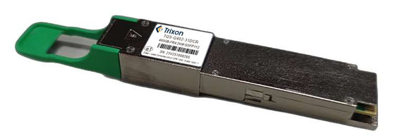 Klasse 1 Laser 800G optischer Transceiver mit 800 Gbps Datenrate und 30 dB Seitenmodusunterdrückungsverhältnis