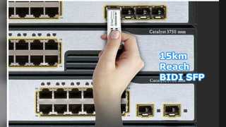 2,5 G BIDI SFP 15 km 1310 nm 1550 nm Transceiver