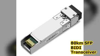 80 km SFP+ BIDI-Transceiver mit 10,3 Gbit/s großer Reichweite